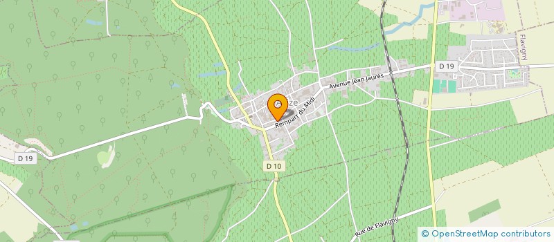 localisation de l'entreprise MONSIEUR BERNARD PAVEAU à AVIZE