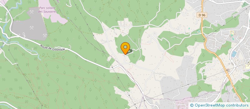 localisation de l'entreprise MONSIEUR BERNARD PELLET  FUVEAU