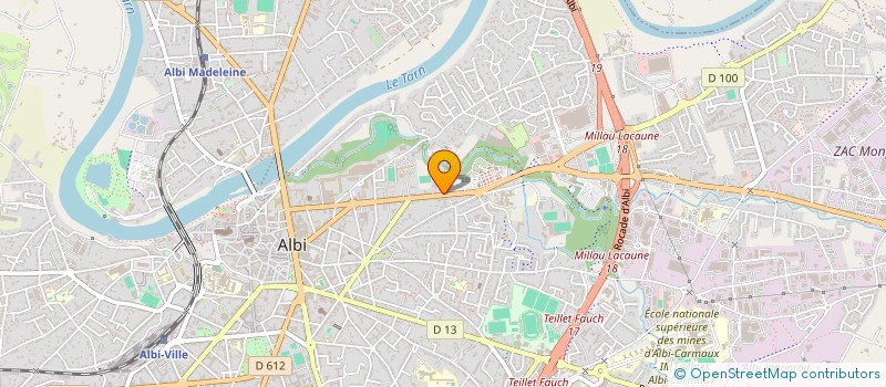 localisation de l'entreprise MONSIEUR BERNARD PENDARIES à ALBI