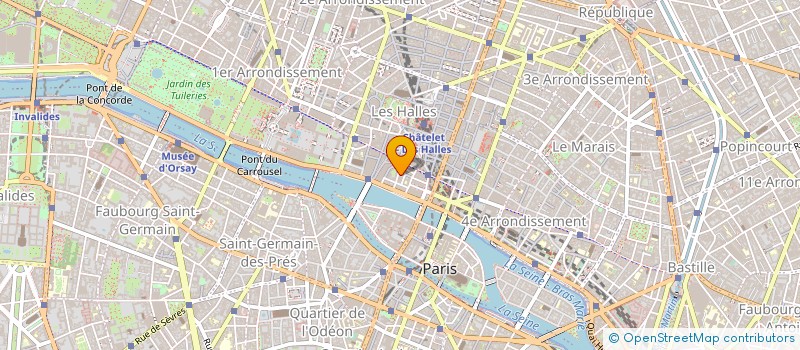 localisation de l'entreprise MONSIEUR BERNARD PEPONNET à PARIS