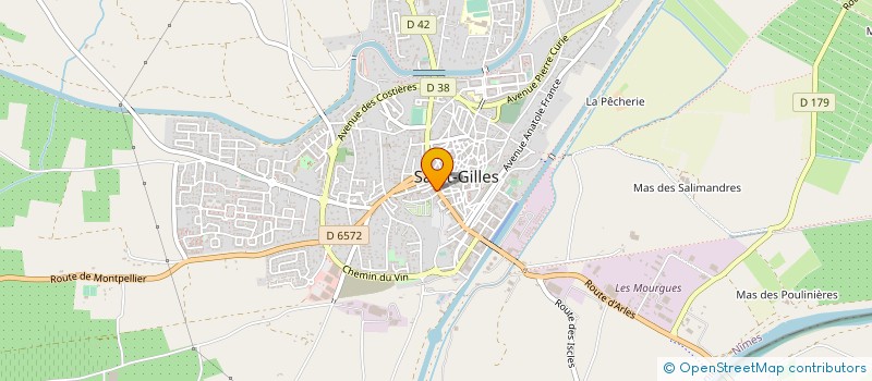 localisation de l'entreprise MONSIEUR BERNARD PEREZ à SAINT-GILLES