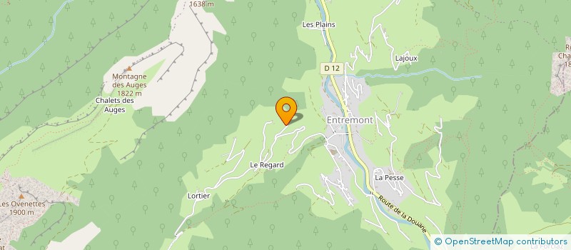 localisation de l'entreprise MONSIEUR BERNARD PERILLAT  GLIERES-VAL-DE-BORNE