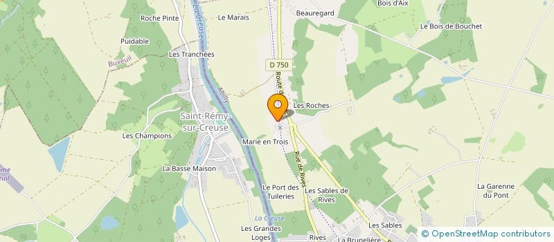 localisation de l'entreprise MONSIEUR BERNARD PEROU  ABILLY