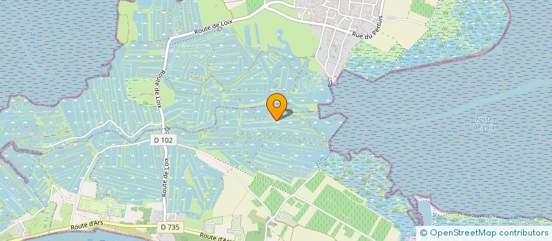 localisation de l'entreprise MONSIEUR BERNARD PERRAIN  LA COUARDE SUR MER