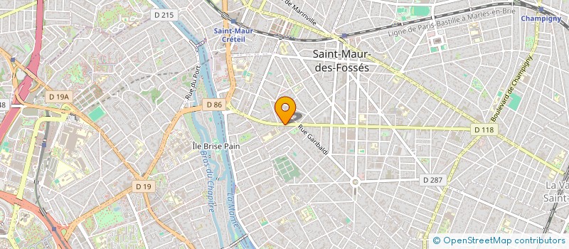 localisation de l'entreprise MONSIEUR BERNARD PERROTTE à SAINT-MAUR-DES-FOSSES