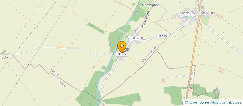 localisation de l'entreprise MONSIEUR BERNARD PERSON  SAINT-UTIN