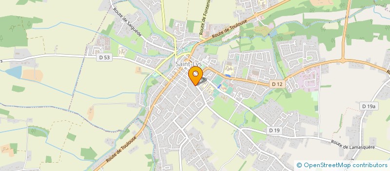 localisation de l'entreprise MONSIEUR BERNARD PESUDO  SAINT-ESTEVE