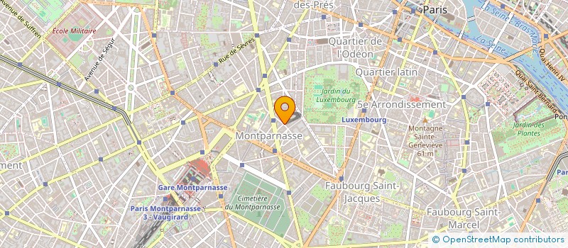 localisation de l'entreprise MONSIEUR BERNARD PETIT  PARIS