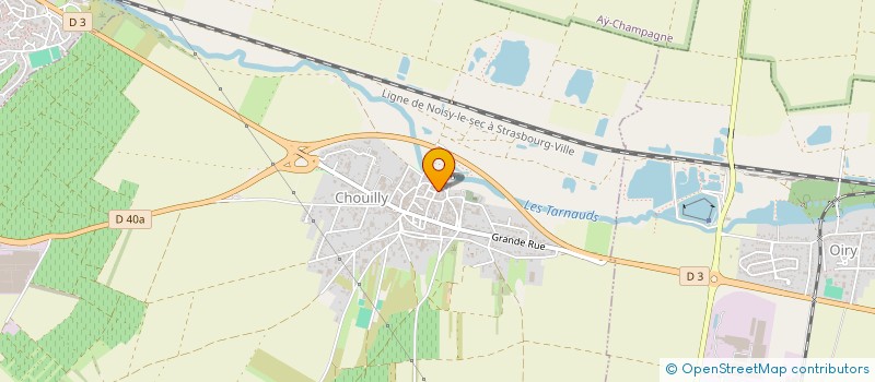 localisation de l'entreprise MONSIEUR BERNARD PETRET  CHOUILLY