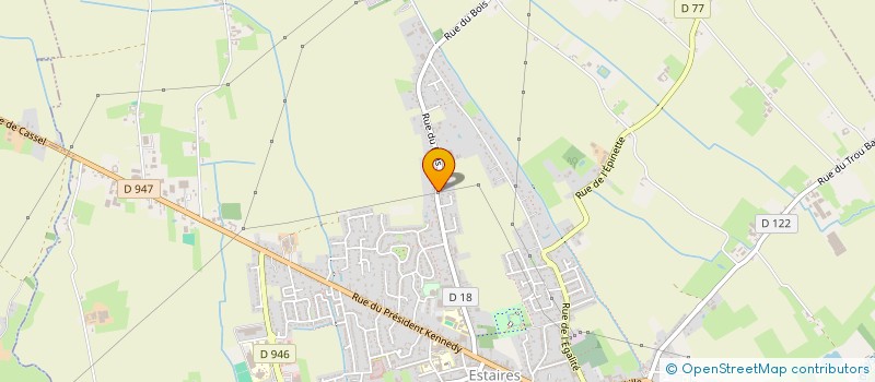 localisation de l'entreprise MONSIEUR BERNARD PETYT  ESTAIRES