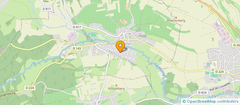 localisation de l'entreprise MONSIEUR BERNARD PFLEGER  ROMANSWILLER