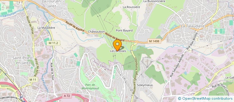 localisation de l'entreprise MONSIEUR BERNARD PHILIBERT à LA TOUR EN JAREZ