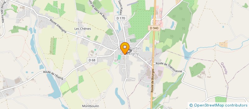 localisation de l'entreprise MONSIEUR BERNARD PICHON à SAINT-MARTIN-D'AUXIGNY