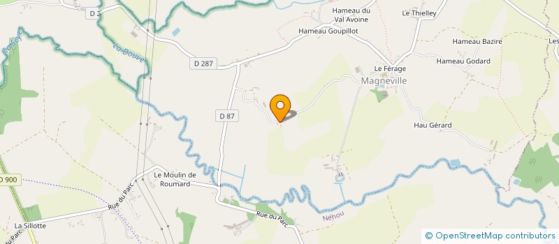 localisation de l'entreprise MONSIEUR BERNARD PIEDAGNEL  BRICQUEBEC-EN-COTENTIN