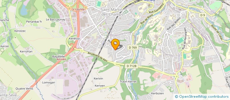 localisation de l'entreprise MONSIEUR BERNARD PIERRES à SAINT-MARTIN-DES-CHAMPS