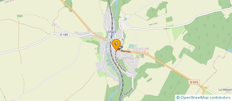 localisation de l'entreprise MONSIEUR BERNARD PIGACHE  CHARS