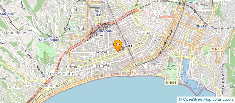 localisation de l'entreprise MONSIEUR BERNARD PIGEARIAS à NICE