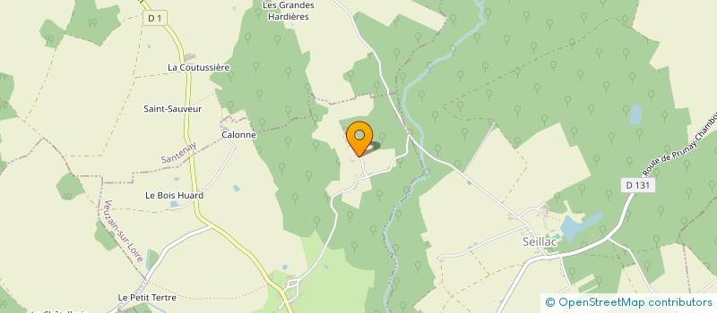 localisation de l'entreprise MONSIEUR BERNARD PIGELET  VEUZAIN-SUR-LOIRE