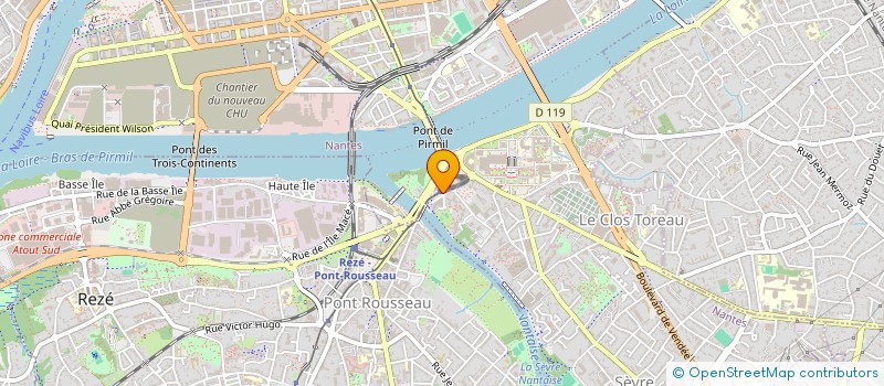 localisation de l'entreprise MONSIEUR BERNARD PILETTE à NANTES