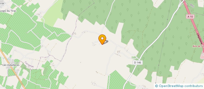 localisation de l'entreprise MONSIEUR BERNARD PINAUD  SAINT-CIERS-DU-TAILLON