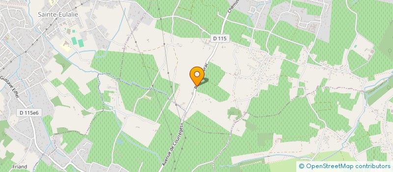 localisation de l'entreprise MONSIEUR BERNARD PIONICA  SAINT-LOUBES