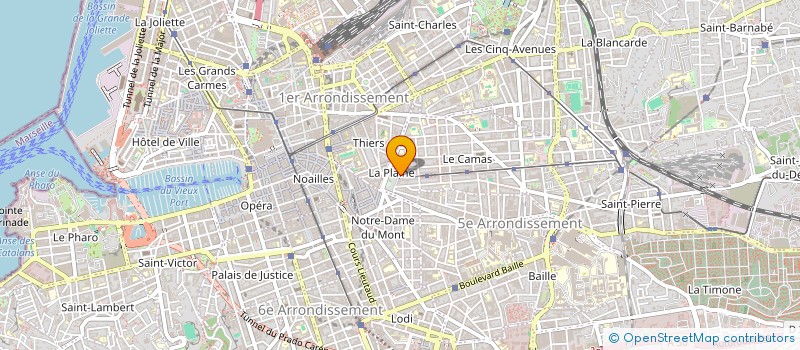 localisation de l'entreprise MONSIEUR BERNARD POLVEREL à MARSEILLE
