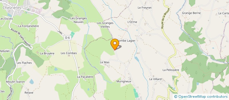 localisation de l'entreprise MONSIEUR BERNARD PONCET  GRAMMOND