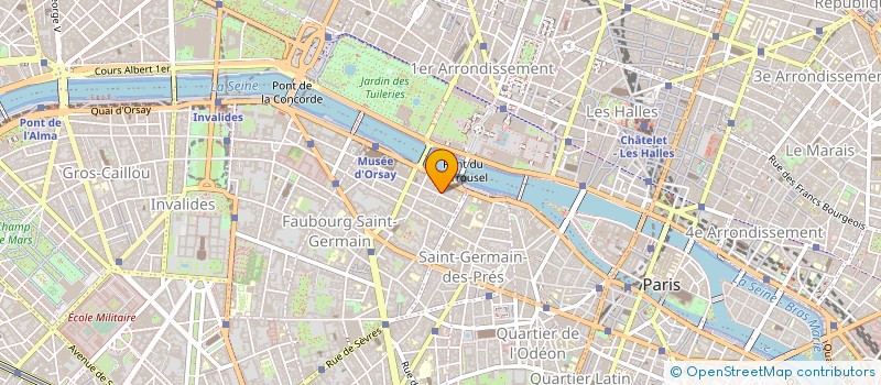 localisation de l'entreprise MONSIEUR BERNARD PONS  PARIS