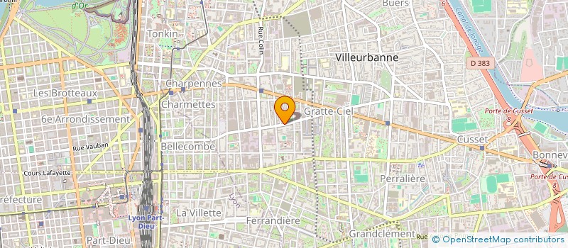 localisation de l'entreprise MONSIEUR BERNARD PORTELLI à VILLEURBANNE