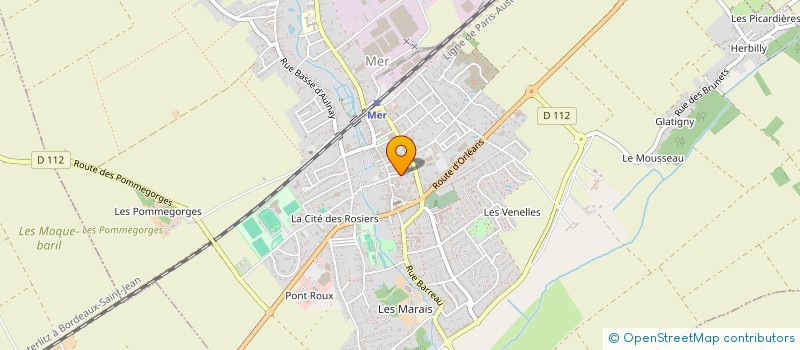 localisation de l'entreprise MONSIEUR BERNARD PORTHEAULT  MER