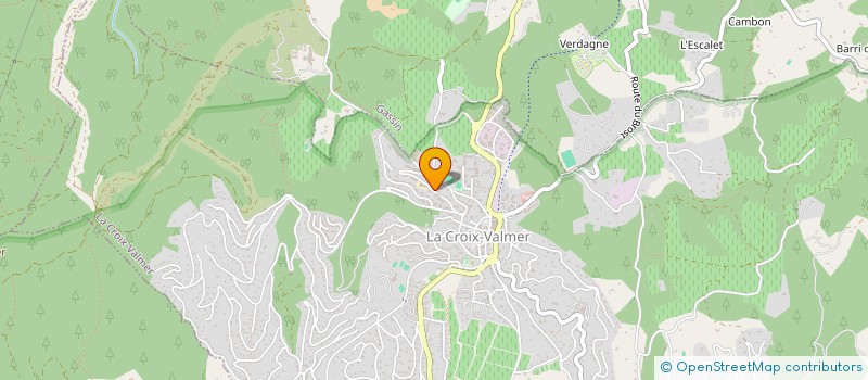 localisation de l'entreprise MONSIEUR BERNARD POTT  LA CROIX-VALMER