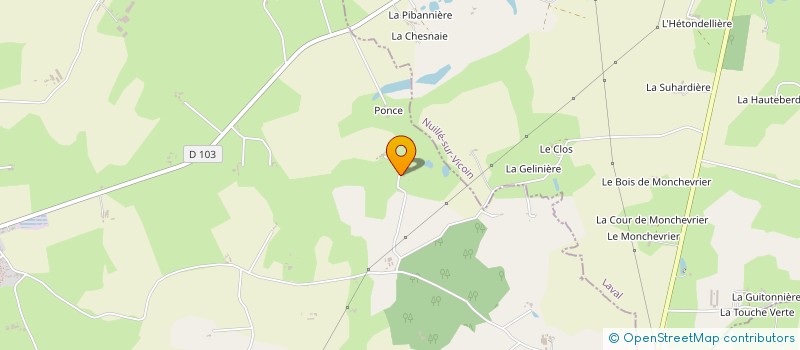 localisation de l'entreprise MONSIEUR BERNARD POTTIER  COURBEVEILLE