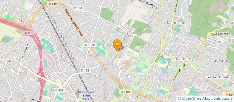 localisation de l'entreprise MONSIEUR BERNARD POUEY à SAINT-PRIX