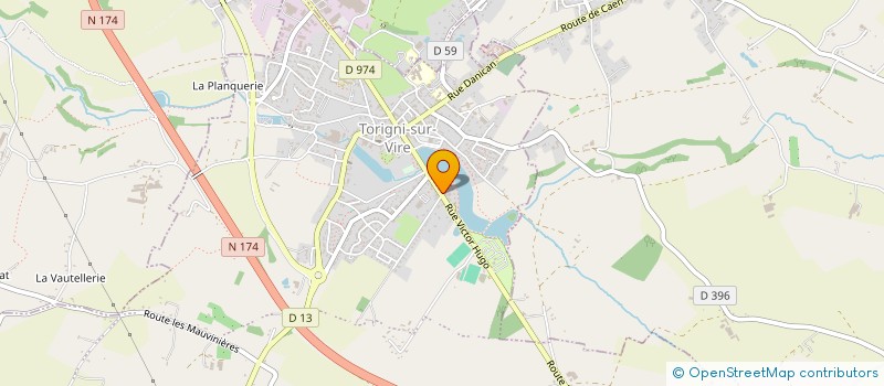 localisation de l'entreprise MONSIEUR BERNARD POULIQUEN  TORIGNY-LES-VILLES