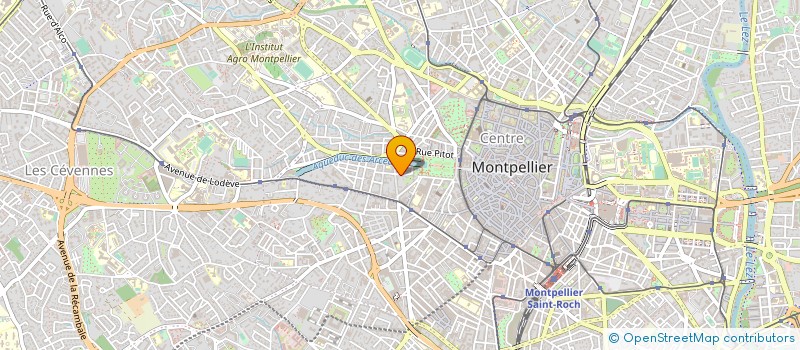 localisation de l'entreprise MONSIEUR BERNARD POURQUIER  MONTPELLIER
