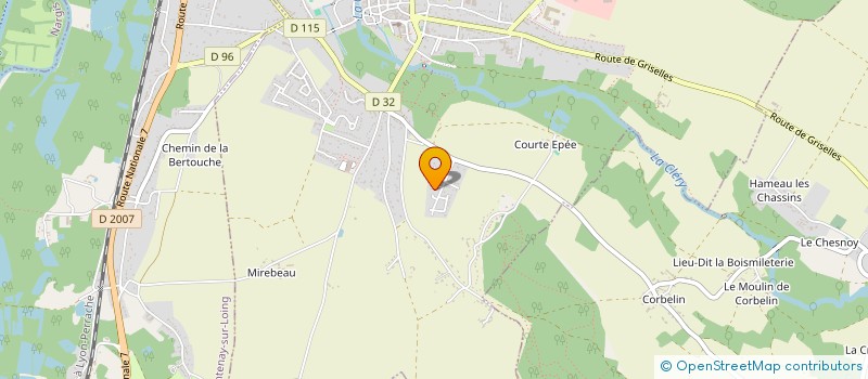 localisation de l'entreprise MONSIEUR BERNARD POUTOU à FERRIERES-EN-GATINAIS