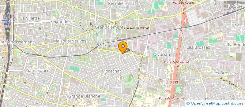 localisation de l'entreprise MONSIEUR BERNARD POUZACHE à LYON