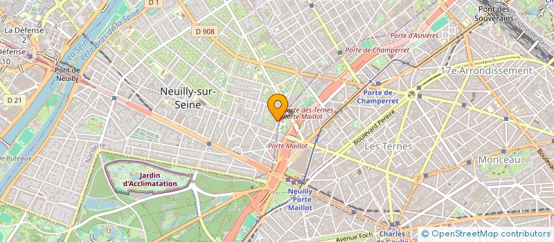 localisation de l'entreprise MONSIEUR BERNARD PRADEAU à NEUILLY-SUR-SEINE
