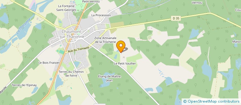 localisation de l'entreprise MONSIEUR BERNARD PRADES  LAMOTTE BEUVRON