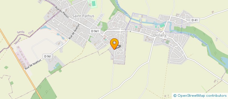 localisation de l'entreprise MONSIEUR BERNARD PRAT  SAINT-PATHUS