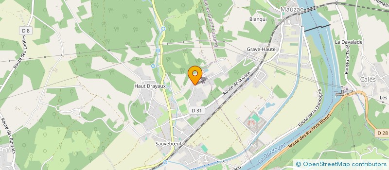 localisation de l'entreprise MONSIEUR BERNARD PREVOT  LALINDE