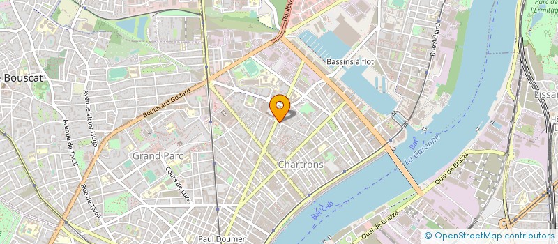 localisation de l'entreprise MONSIEUR BERNARD PRIAM à BORDEAUX