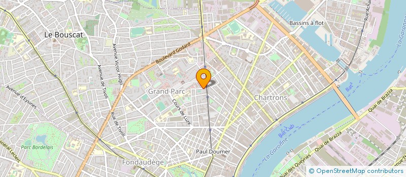 localisation de l'entreprise MONSIEUR BERNARD PRIGENT à BORDEAUX