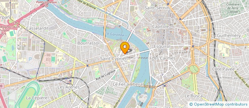 localisation de l'entreprise MONSIEUR BERNARD PRIM à TOULOUSE