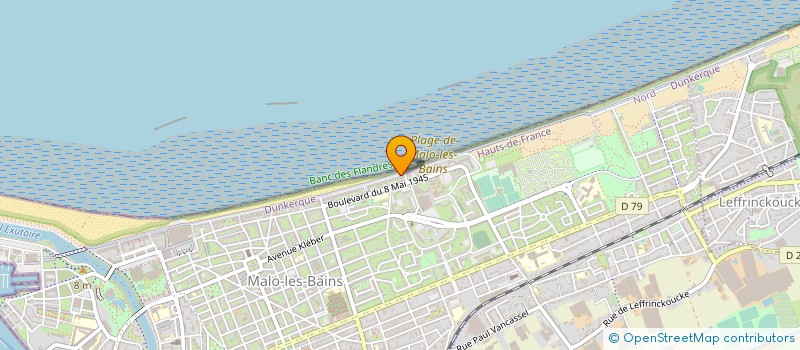 localisation de l'entreprise MONSIEUR BERNARD PRIN à DUNKERQUE