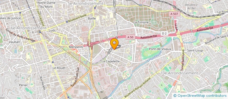 localisation de l'entreprise MONSIEUR BERNARD PRIVAT à MARSEILLE