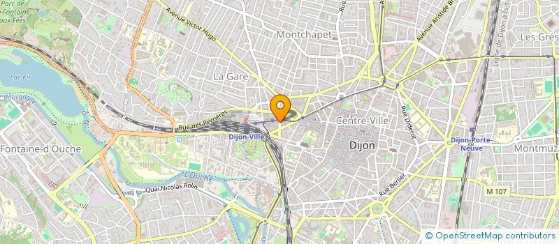 localisation de l'entreprise MONSIEUR BERNARD PROST à DIJON