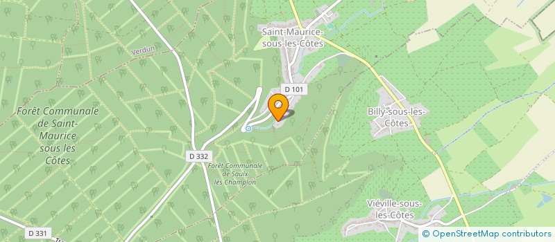 localisation de l'entreprise MONSIEUR BERNARD PRZYBYLSKI à SAINT-MAURICE-SOUS-LES-COTES