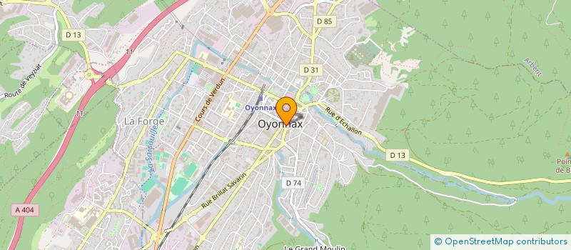 localisation de l'entreprise MONSIEUR BERNARD PUGET  OYONNAX