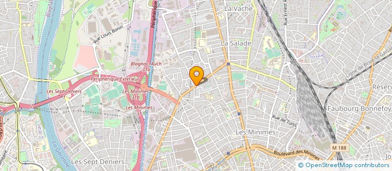 localisation de l'entreprise MONSIEUR BERNARD PUJO à TOULOUSE